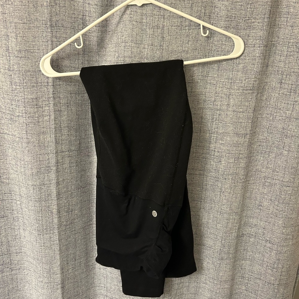 Zella black maternity leggings. Size large.